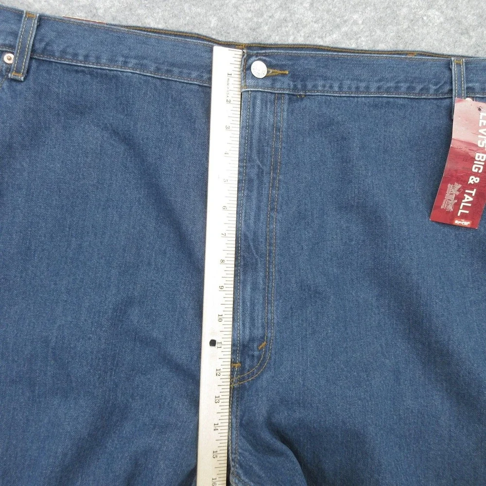 Vintage Levis 550 Jeans Mens 58x32 Relaxed Fit Big & Tall Denim Zip Fly NOS
